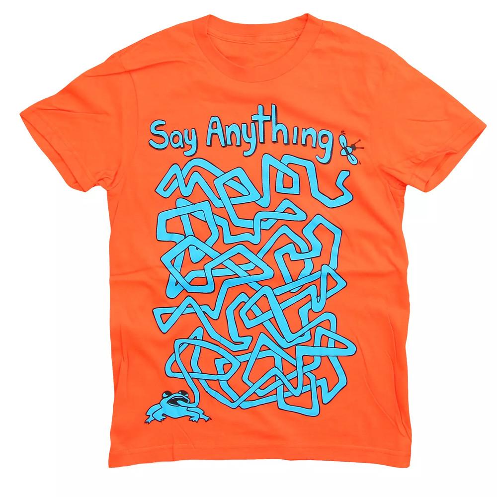 Say Anything Band GRAPHIC FROG FLIES T SHIRT FULL SIZE S-5XL Unisex T-Shirt