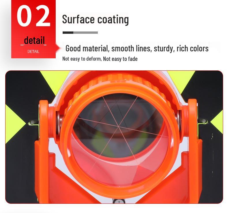 SK Model Prism Tunnel Total Station High-Precision Surveying Reflective Mirror