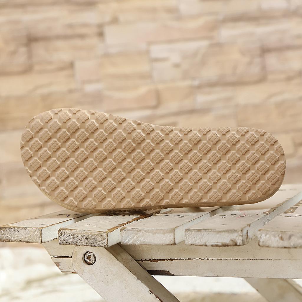 Shoes Female  Light Open Toe Women's Slippers Outdoor Casual Slippers Women Weave Round Toe Flat with Plus Size Sandals