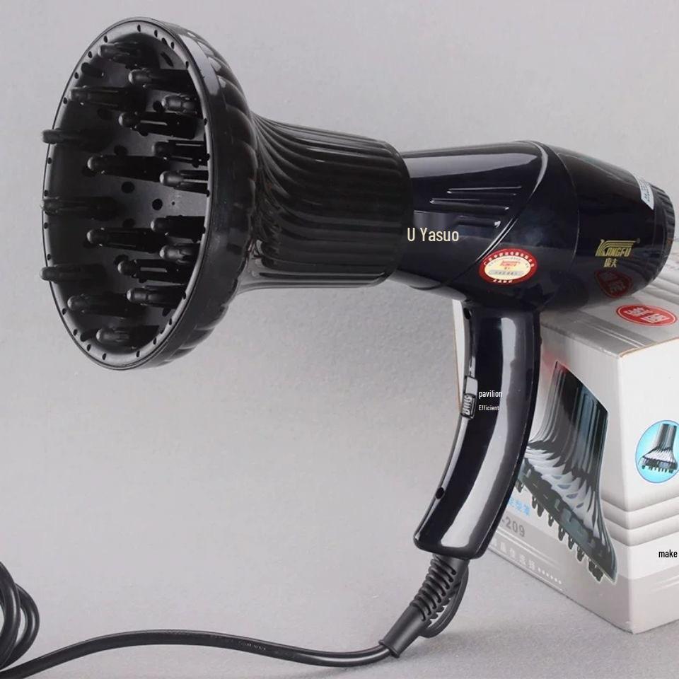 Универсальный диффузор-колпак для фена с насадкой для завивки