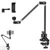 Neewer 75cm Magic Articulating Boom with Super Action Cam and Smartphone for Overhead Camera Tabletop and Microphone Boom Stand for Action DSLR and