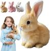 Bunny - My Realistic Bunny Toy - Realistic Interactive Bunny Toy - Jumps, Twitches And Shakes Ears, Lifelike Bunny Moves, Happy Bunny