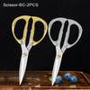 WXCOO Stainless Steel Kitchen Scissor Shears Multi-function Household Cutting Tool for Chicken Bone Fish Scale Cooking5