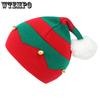 WTEMPO 2 шт. осенне-зимние рождественские шапки с колокольчиками, креативные теплые полосатые вязаные шапки, праздничные подарки, подходят для Хэллоуина, Рождества, Нового года