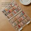 Nail Art Transparent Storage Box - Dustproof, Large Capacity, Color Chart & Style Display for Wearable Nails
