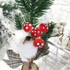 100Pcs/Set Mushroom Decor Creative Vivid Polystyrene Foam Cute Delicate Miniature Mushroom for Home