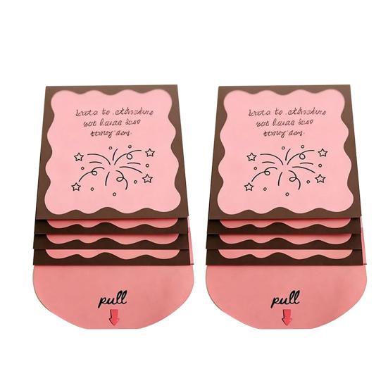 Буклет для подарочных карт «Водопад», ручная работа, креативный праздничный держатель для наличных и ваучеров, для группового дарения