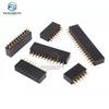 10pcs 2.54mm Double Row Straight Female 2-40P Pin Header Socket Connector 2x2/3/4/5/6/7/8/9/10/12/14/16/18/20/25/32/40Pin 2.54mm
