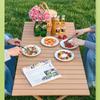 Outdoor Folding Camping Egg Roll Table