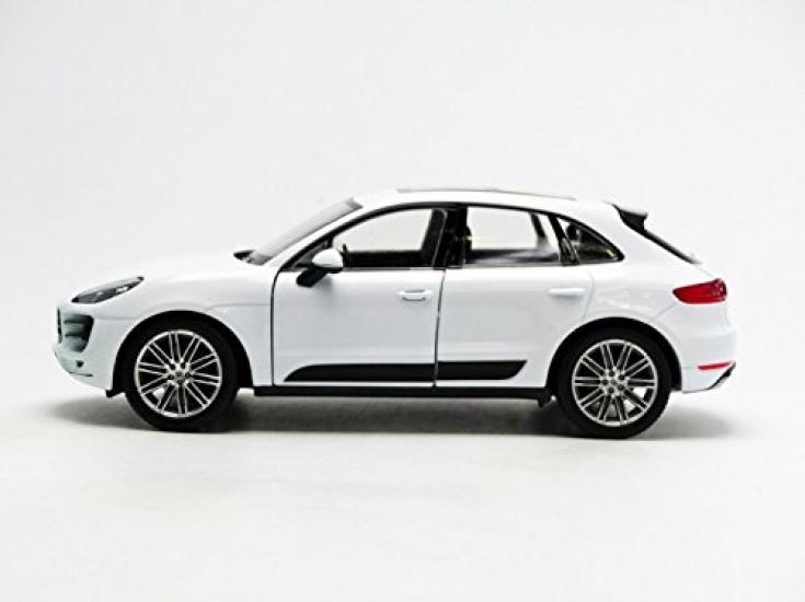 Welly Porsche Macan Turbo Белый Литая Миниатюрная Модель Автомобиля Готовая Модель 24047W WT 1/24 /