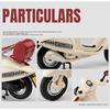 1/12 масштаб Vespa 946 сплав классическая модель мотоцикла для отдыха литые металлические уличные ретро-модели мотоциклов звук и свет детская игрушка подарок
