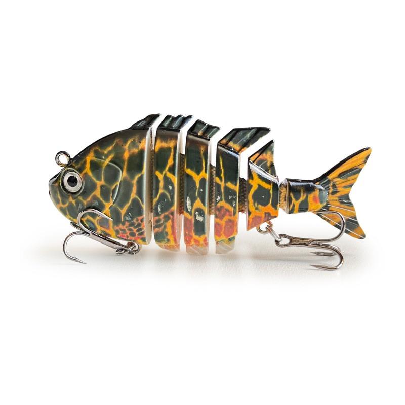 Multi-Jointed Hard Lure 15.5g Sinking Artificial Minnow Bait Freshwater Saltwater Fishing