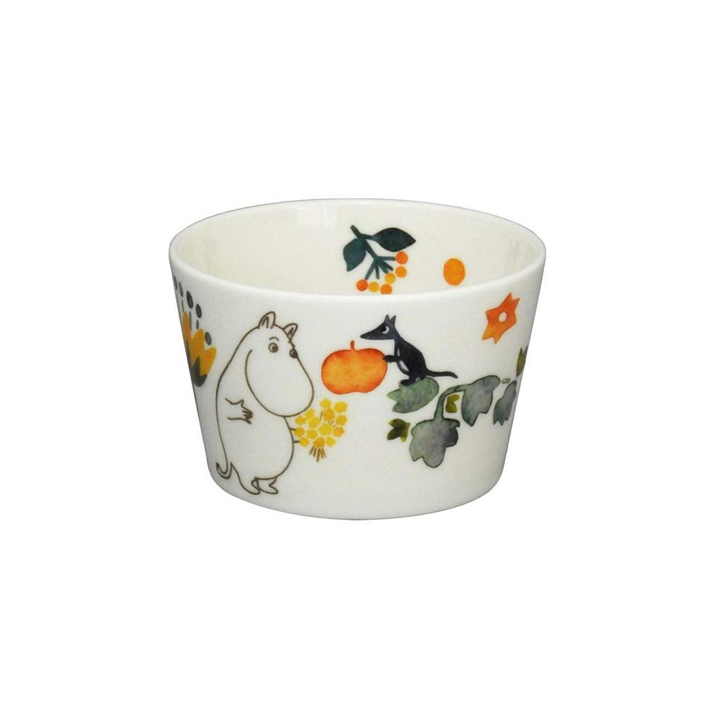Yamaka Shoten MOOMIN Small Nordic Day Wedding Made In "Herbarium" Bowl, Dish, Approx. 8.5cm Diameter, Microwave-Safe, Style, Mother's Gift, Tableware,
