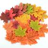 Artificial Red Maple Leaves for Halloween, Christmas, and Fall Decor