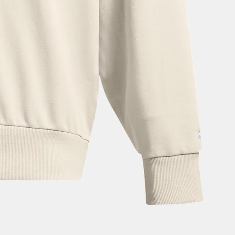 Under Armour Круглый вырез Американский Повседневный Открытый Простой Толстовка Мужская толстовка Бежевый 1386548-110