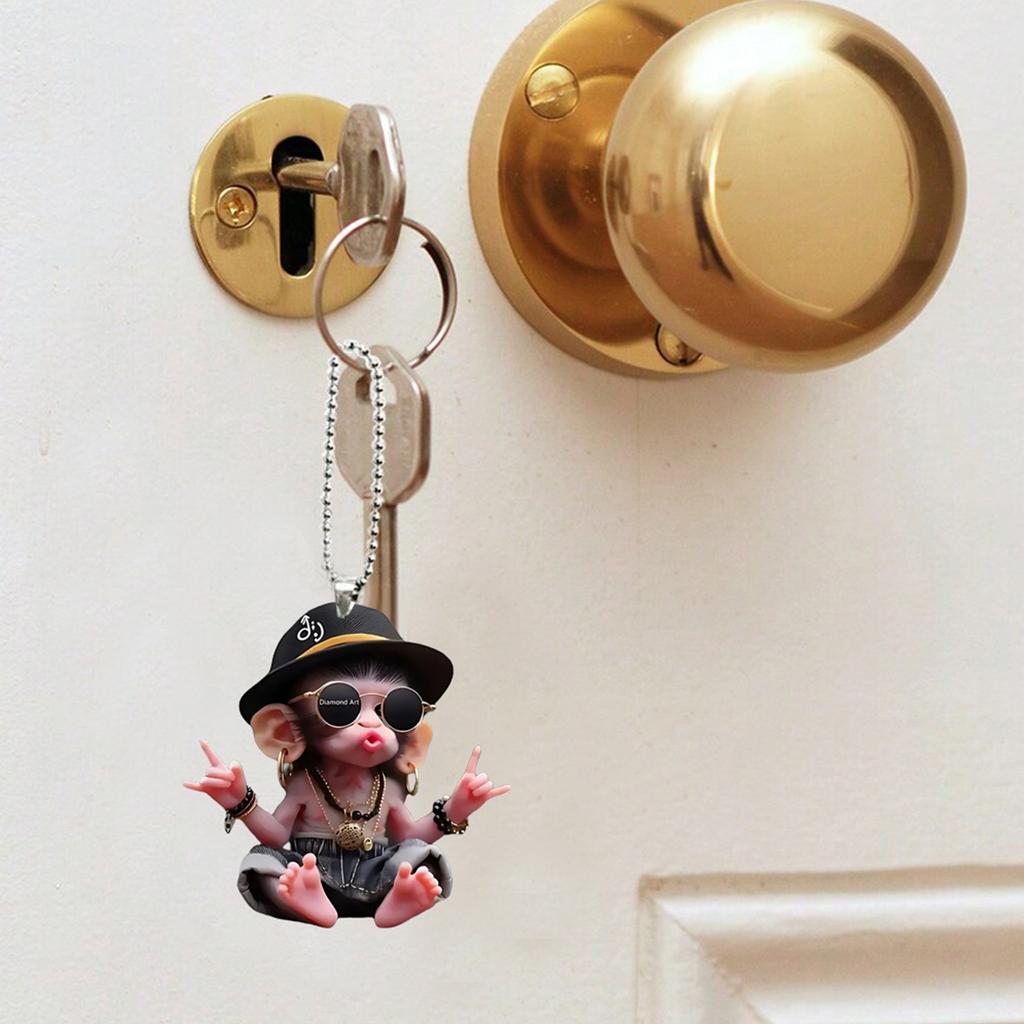 Экологически чистый сплав синеглазая сова ретро аксессуар кулон брелок