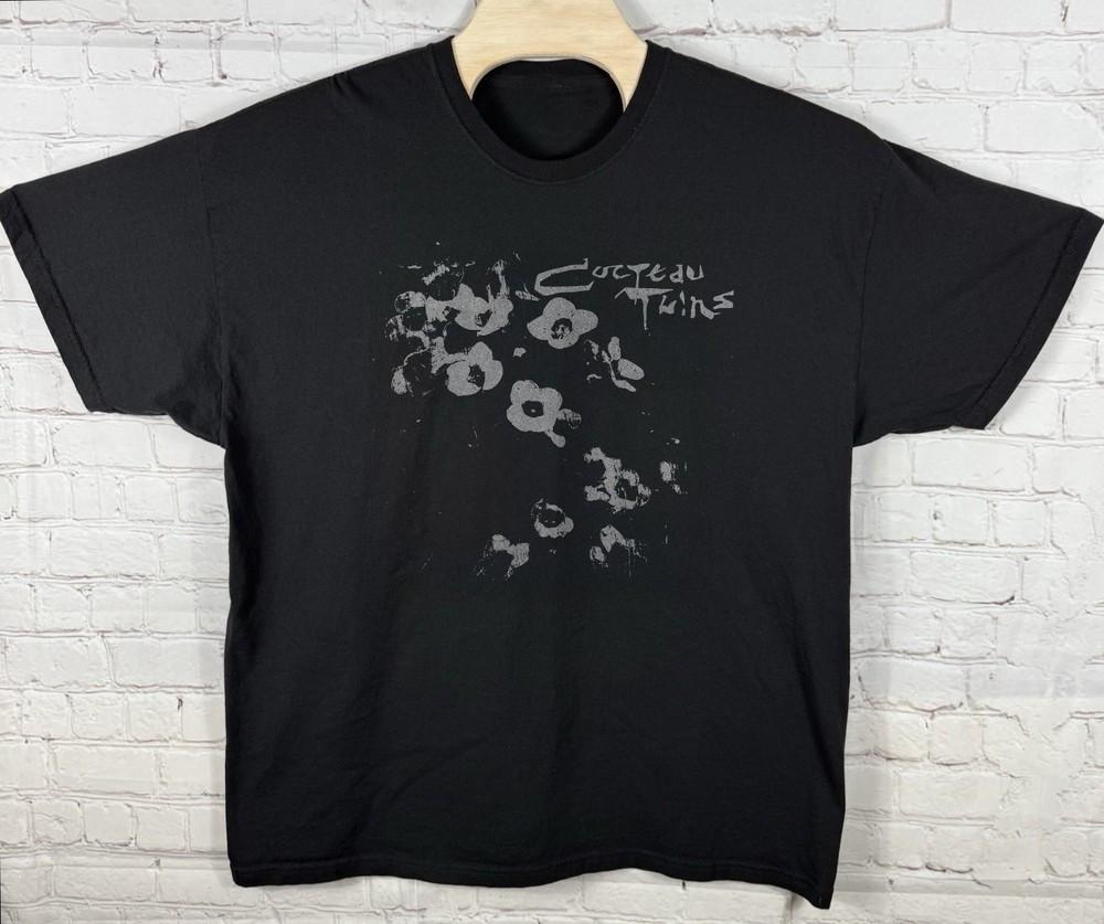 Vintage Cocteau Twins Aesthetic Flower Retro Unisex TShirt Size S5XL