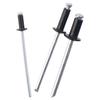 120Pcs Black Blind Rivets 6 Sizes Pull Rivets Pop Rivets  Deep Water Installing Boat