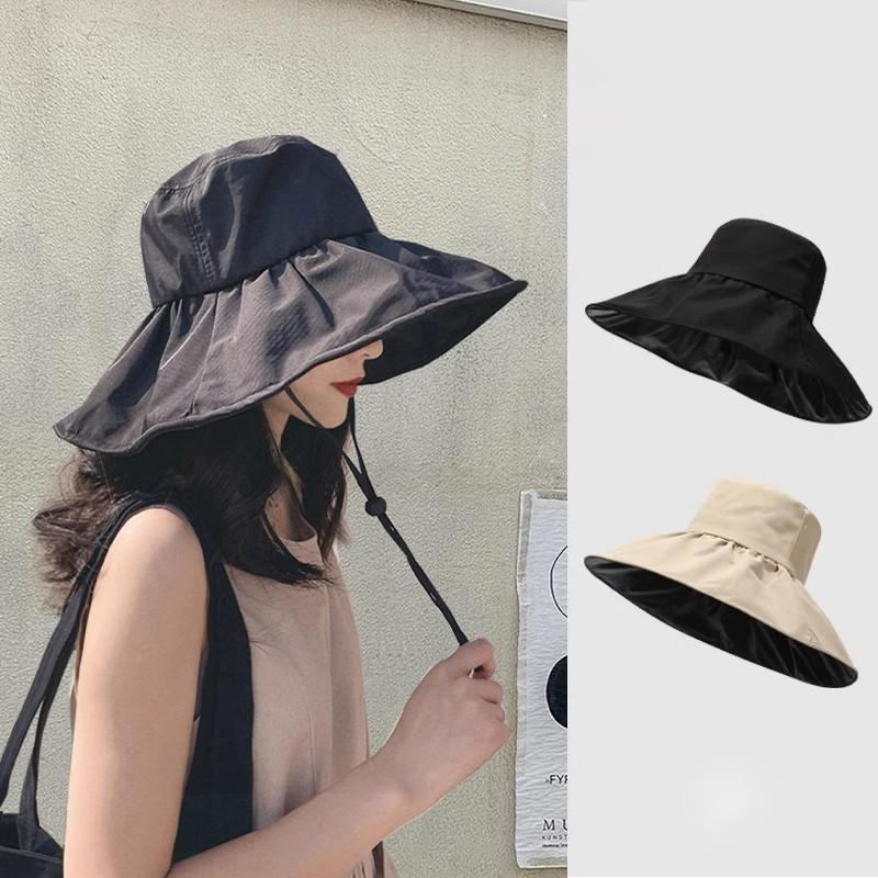 Женские спортивные шляпы для отдыха на открытом воздухе, защита от ультрафиолета, складная широкополая шляпа для пляжа, рыбалки, солнца
