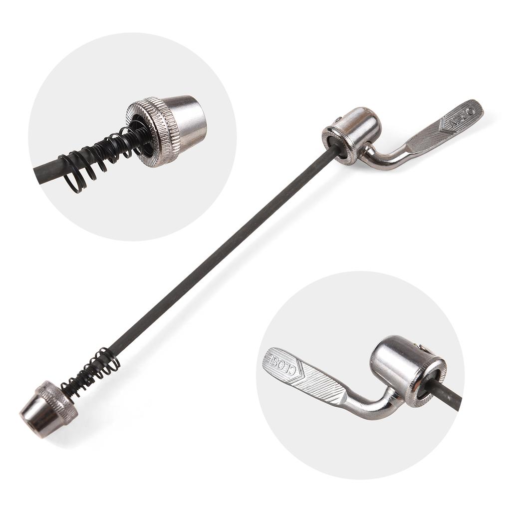 Front Wheel Riser Block, Stable Training Stand for Mountain and Road Bikes, Quick Release Skewer Included, Plastic Material