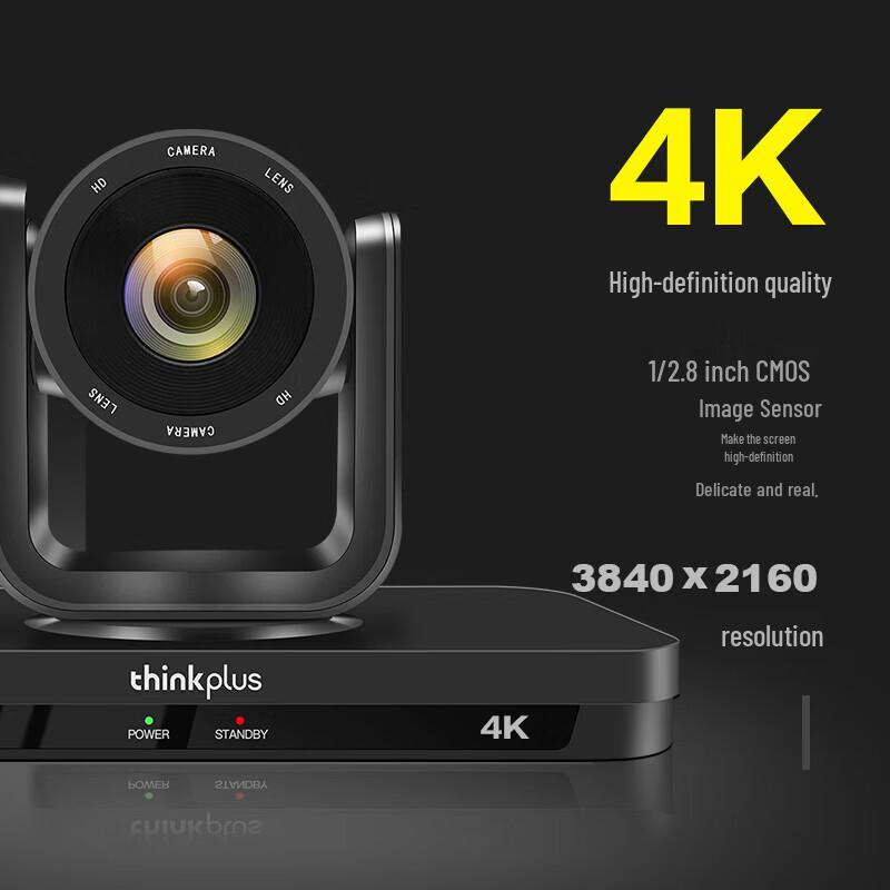 Lenovo Thinkplus 4K AI Tracking Video Conference Camera (CN version)