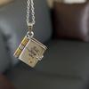 Gold Color Daughter Book Necklace My Incredible Daughter Book Necklace  Jewelry Accessories