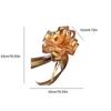 5pcs Pull Flower Wedding Car Decor Exquisite Reusable Cute Lovely Pull Bow Waterproof Wrap Packing Flower for Birthday