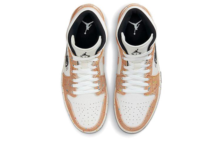 Air Jordan 1 Mid Se 'Разбрызганная краска кистью' DA8005-100