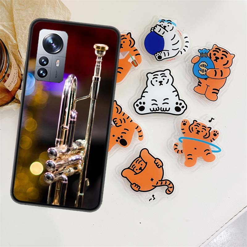 Brass Instruments Phone Case For Xiaomi Poco X7 X6 M8 M7 M6 M4 M3 X4 Pro F7 Ultra M5S Mi 14 14T 15 15T 12T 10T Pro 12S 12 11 Lit