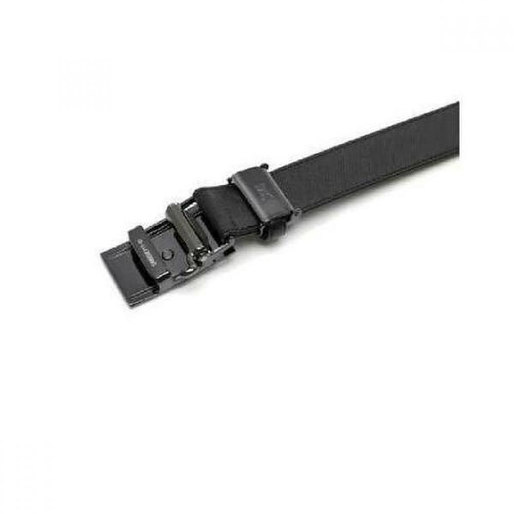 Daks Black Buckle Logo Pattern Leather Automatic Belt Dbbe3e711bk