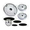 8Pcs Gas Stove Burner Cover Easy Installation High Temp Resistant Electric Stove Cover for Samsung for LG for MATAG Stovetop