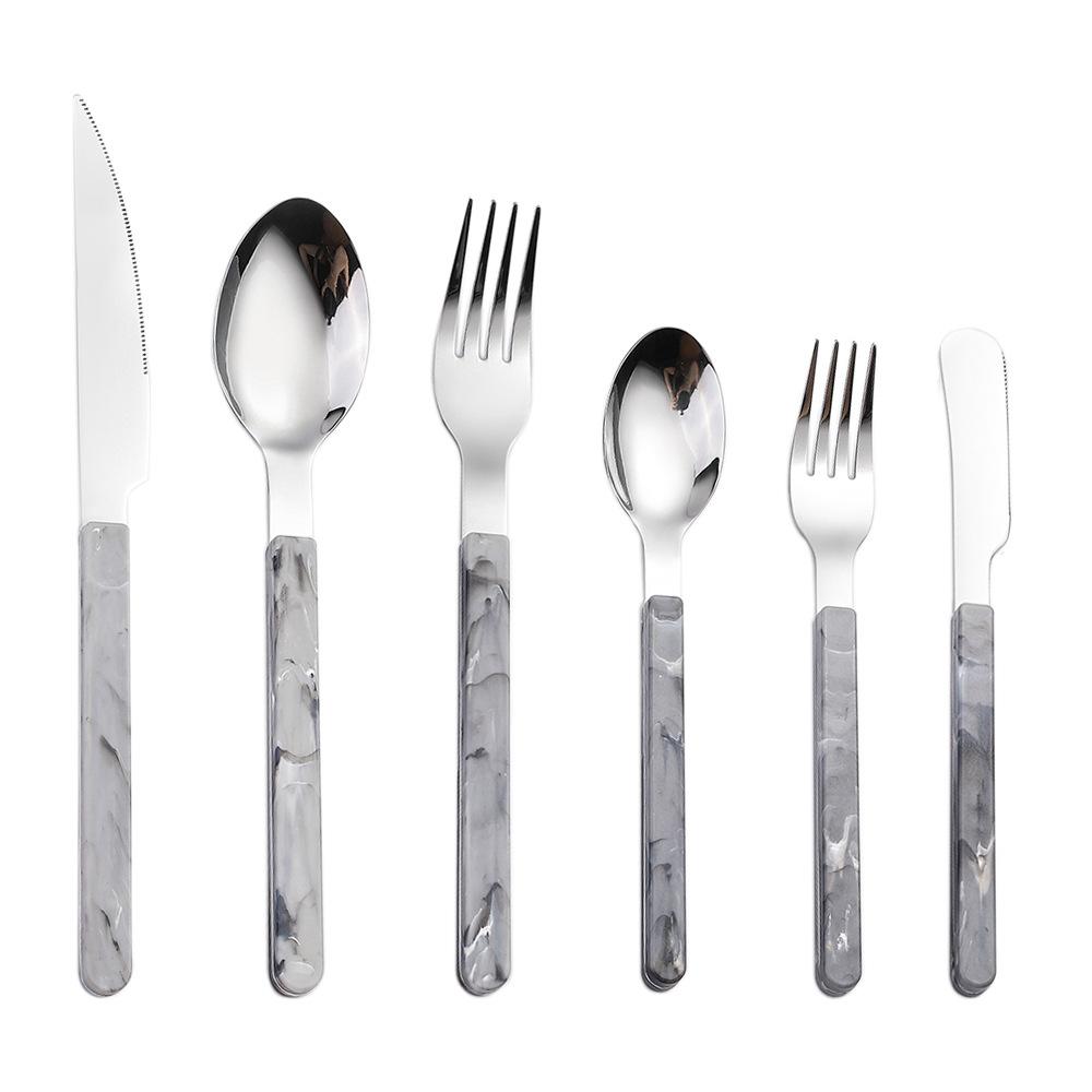 HANYANG Посуда для дома и кухни, столовой и бара, нож, вилка, ложка из нержавеющей стали, набор столовых приборов