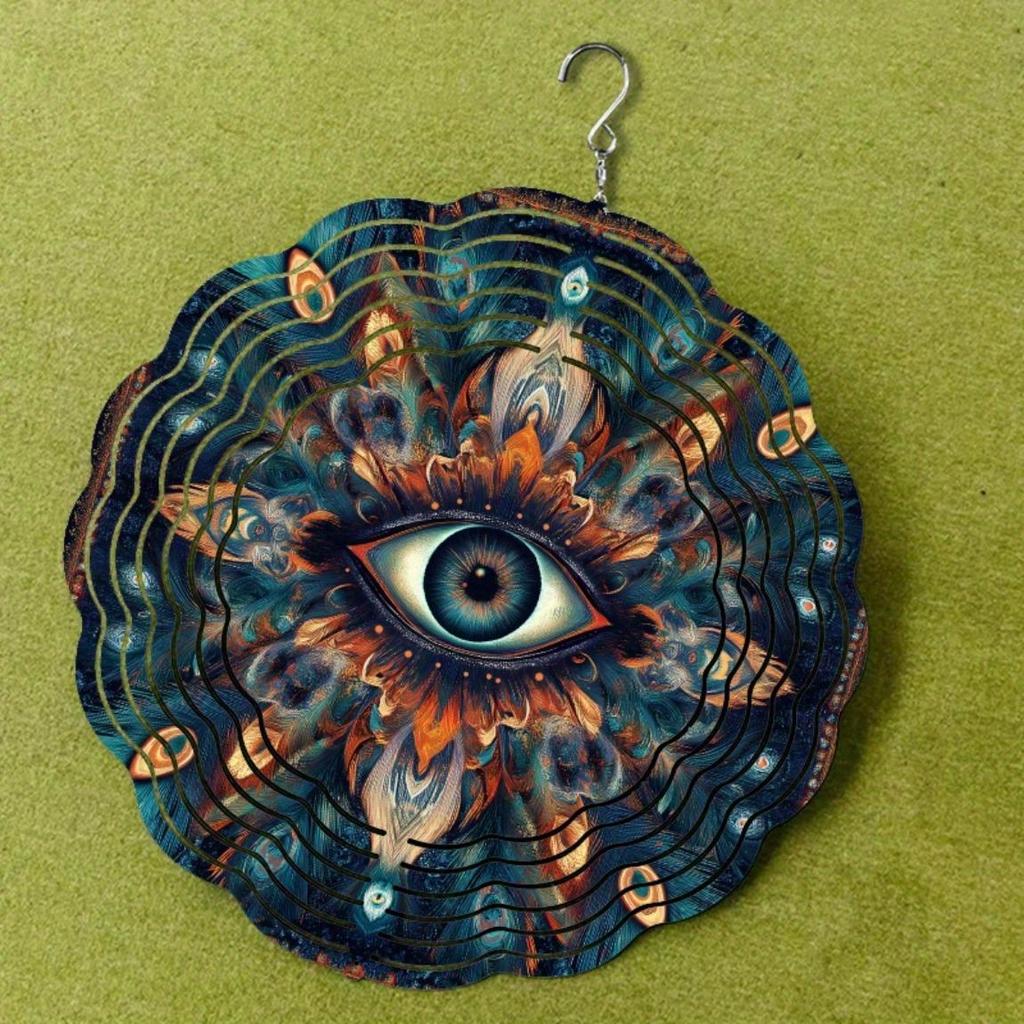 Кинетическая музыка ветра Металлическое подвесное украшение для дома, улицы, сада, рождественский декор, декор на День благодарения, привлекательное домашнее украшение