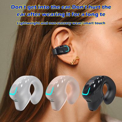 GD28 Беспроводной Bluetooth-наушник с одним наушником, конструкция с клипсой для уха, наушник с шумоподавлением, Bluetooth 5.3