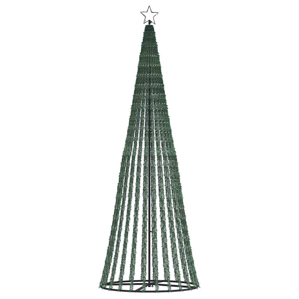 LED Christmas Tree 475 Cold White LEDs 247 cm