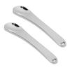 2PCS Eye Cream Spoon Stainless Steel Makeup Applicator Spoon Skin Care Cosmetic Tiny Spatula