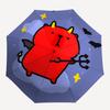 1pc Devil Capybara Umbrella - Portable Home Essential, Durable Iron Frame with Rod Structure, Fashion Lovers yy250910036
