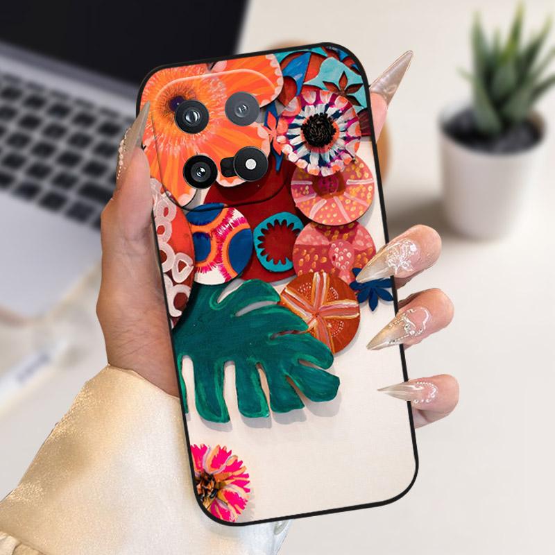 Чехол для Vivo IQOO 15 5G Модный силиконовый мягкий ТПУ чехол с принтом животных Львов Для IQOO15 Китайский телефон Защитный чехол