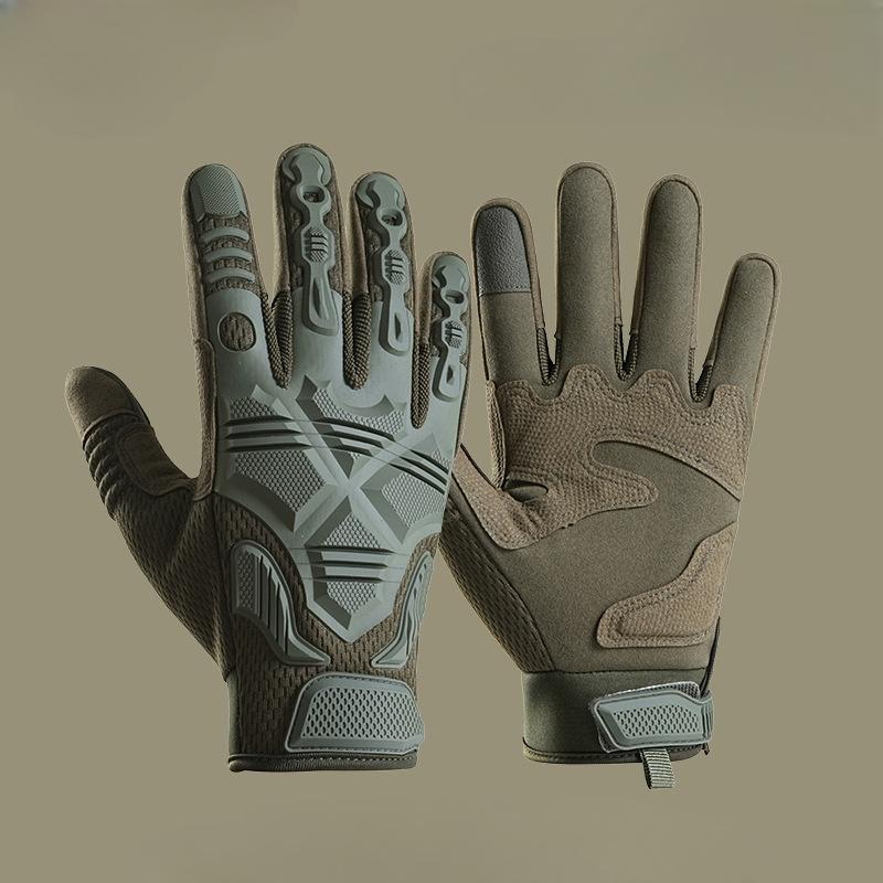 Sports Protective Gloves Outdoor Mountaineering Anti-skid Motorcycle Riding Gloves Wear Resistant Touch Screen Tactical Gloves
