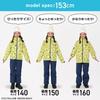 NNOUM and Junior Ski and Snowboard Wear Jacket and Size for Boys and Adjustable Sizes and Water Resistance Stylish and Popular Kids' Set, Pants, 73J,
