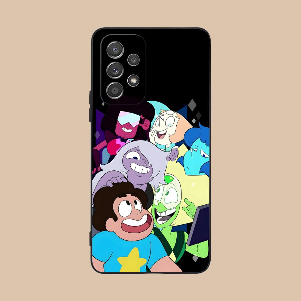 Чехол для мобильного телефона Steven Universe для Samsung Galaxy M55 54 42 35 34 33 32 23 22 15 14 13 12 F55 5G Цветной Защитный Чехол для Телефона
