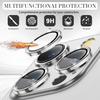 Camera Protection - for iPhone - 14 Pro/Pro Max - Tempered Glass - Silver Aluminum - Anti-Scratch
