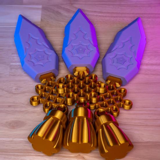 Аниме Идол Косплей Реквизит Корейская Поп Девушка Костюм Аксессуар 3D-печатное Косплей Оружие для Встреч Фанов Comic-Con Косплей Вечеринка