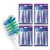 Совместимый набор сменных щеток для электрической зубной щетки Philips Sonicare 16 (SC605 Sensitive, Щетки)