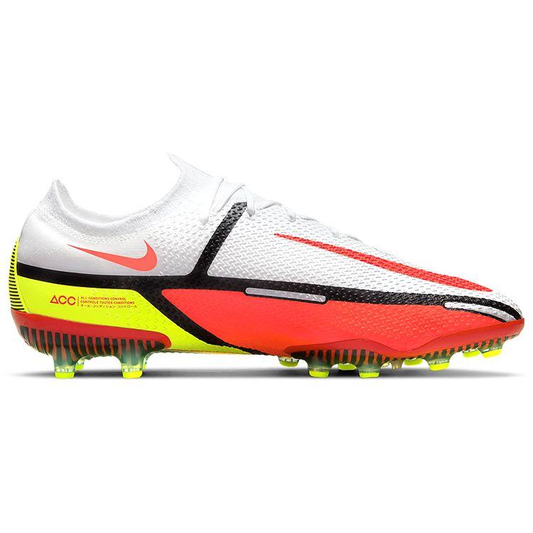 Nike Phantom GT2 Elite AG Pro Motivation Pack Unisex Sneakers White Volt Bright-Crimson DC0748-167