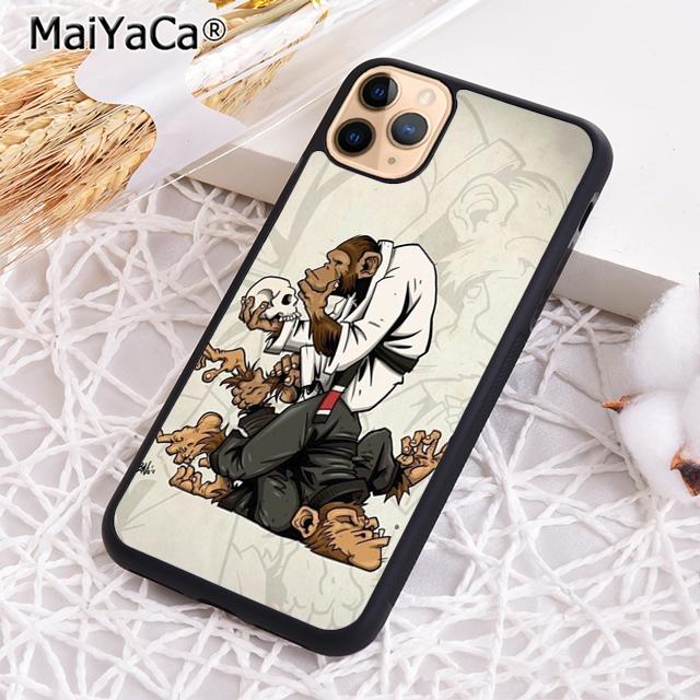 MaiYaCa BJJ Бразильское джиу-джитсу Искусство Спорт Чехол для телефона Для iPhone 16 15 14 plus XR XS 11 12 13 pro max Чехол