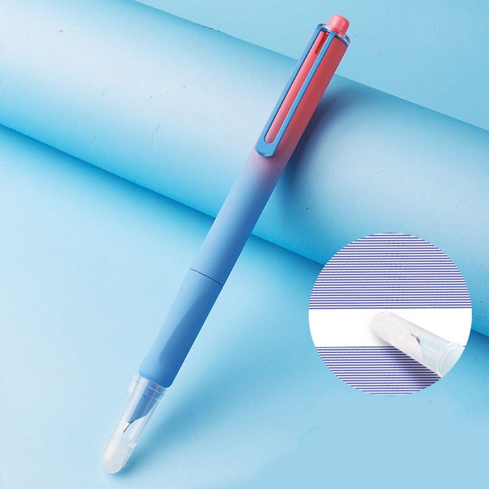 Magic Pen With Eraser Press Fountain Pen Thermal Erasable Fountain Pen  Student