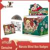Рождественская серия Наруто Учиха Итачи Жестяная брошь Сюрприз Карточная игра