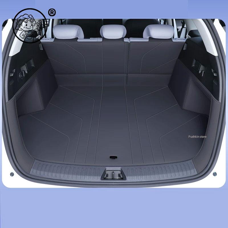 For BYD Seal 6 C6 DMI Touring 2025 2026 Car Boot Mat Rear Trunk Liner Cargo Leather Floor Carpet Tray Protector Accessories Mats
