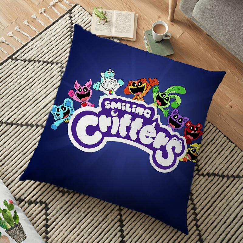 Наволочка с улыбающимся зверьком Catnap Dogday, наволочка для детской спальни, декор для дикой вечеринки, наволочка, детский подарок на день рождения